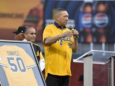 Águilas Cibaeñas retiran el número 50 de Julián Tavárez