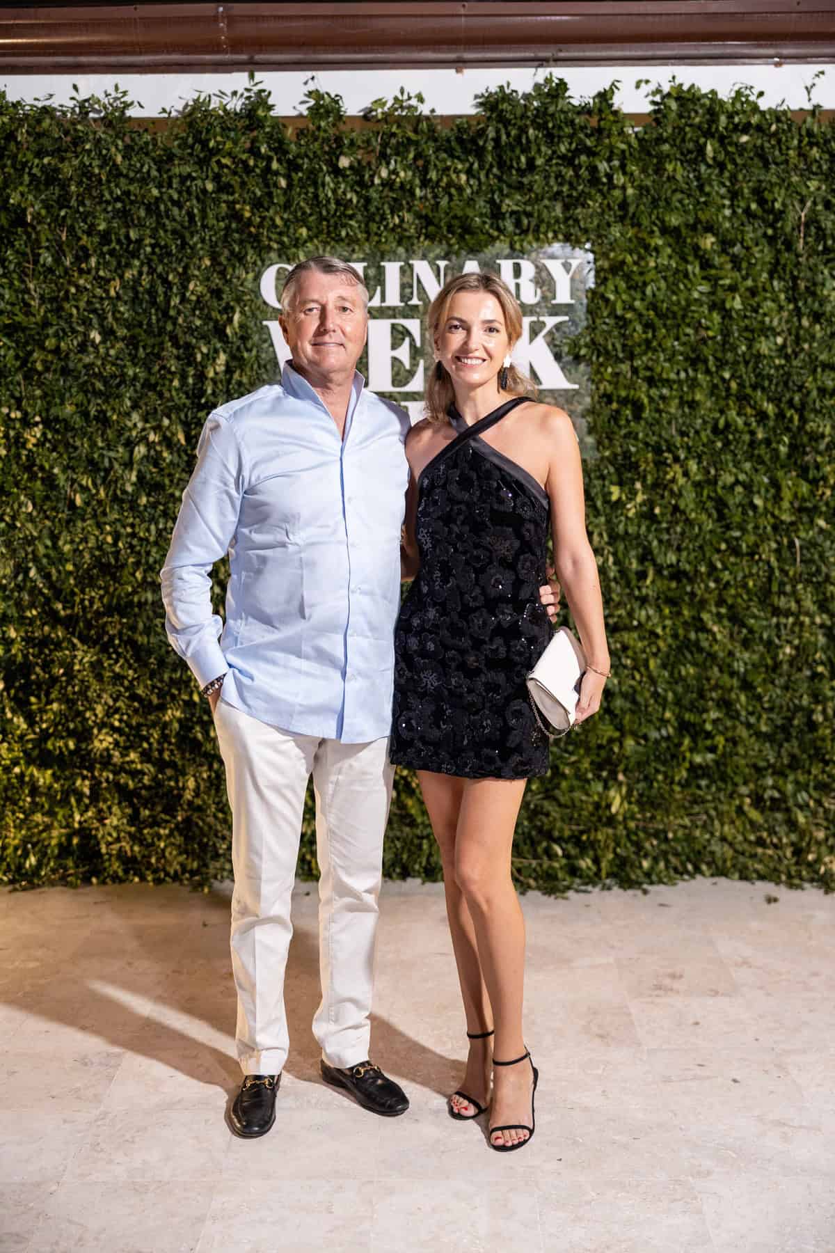 Miguel  Reynders e Irina Reynders.