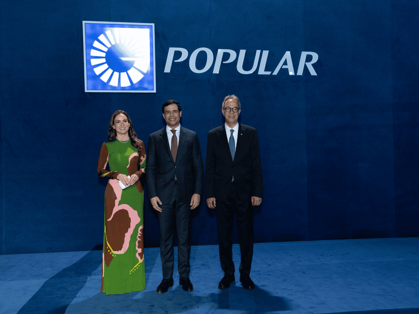 Johanna Peña, Roberto Ángel Salcedo y José Mármol.
