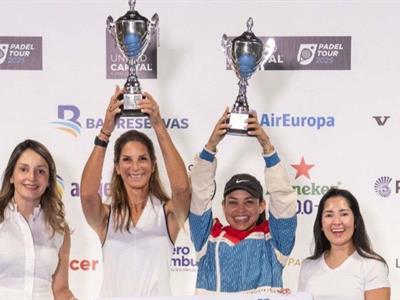 Campeones del pádel dominicano en el Máster Final United Capital Pádel