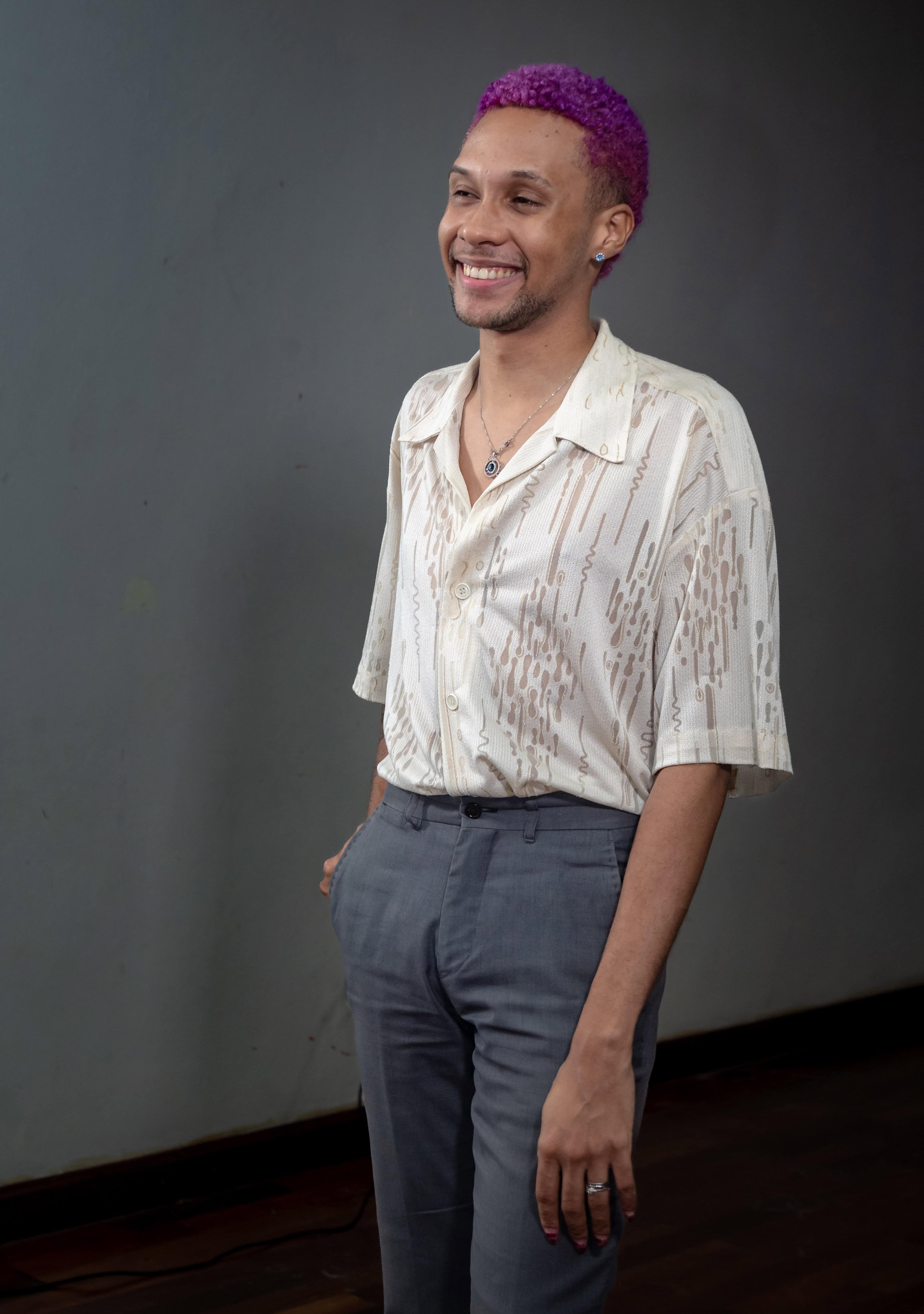 Laz Santos asegura que siempre quiso ser cantante.