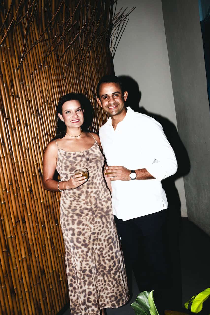 María Consuelo Bonilla y Marcos Rosario.