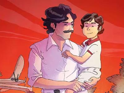 Juan Pablo Escobar convirtió su infancia en cómic de memoria