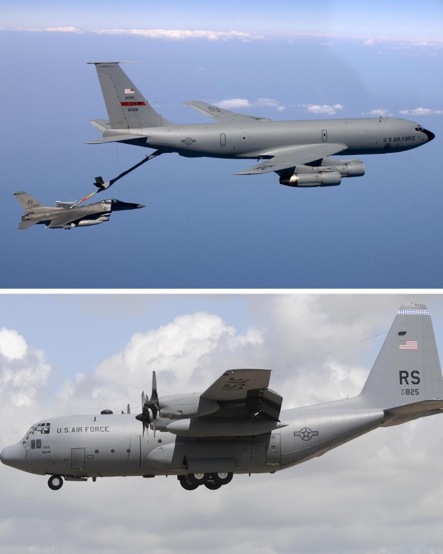 KC-135 y C-130 Hércules: los aviones de EE. UU. que operarán en República Dominicana