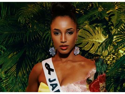 Miss Universe Jamaica en estado crítico tras fuerte caída