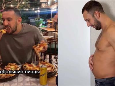 Muere influencer ruso tras reto de 10 mil calorías diarias