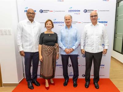 Universal Aviation y Aerodom inauguran moderna terminal FBO