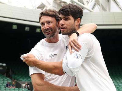 Alcaraz y Ferrero separan caminos tras alcanzar la cima juntos