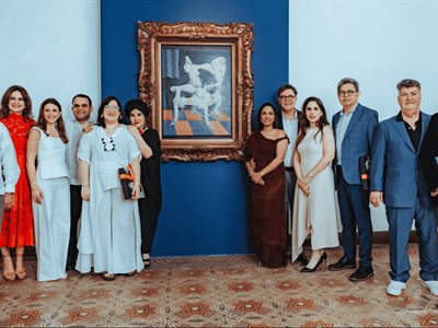 Delegación del Tate Modern de Londres conoce la obra de Iván Tovar