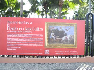 “El Prado en las calles” transforma Santiago en museo al aire libre