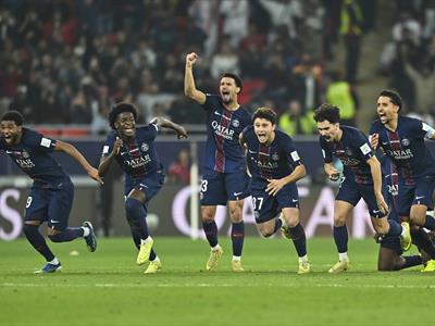 El PSG cierra 2025 con goleada a un quinta división