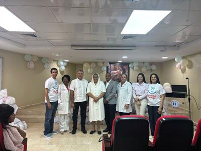 Fundación Sonrisa de Ángel entrega 252 kits para bebés prematuros