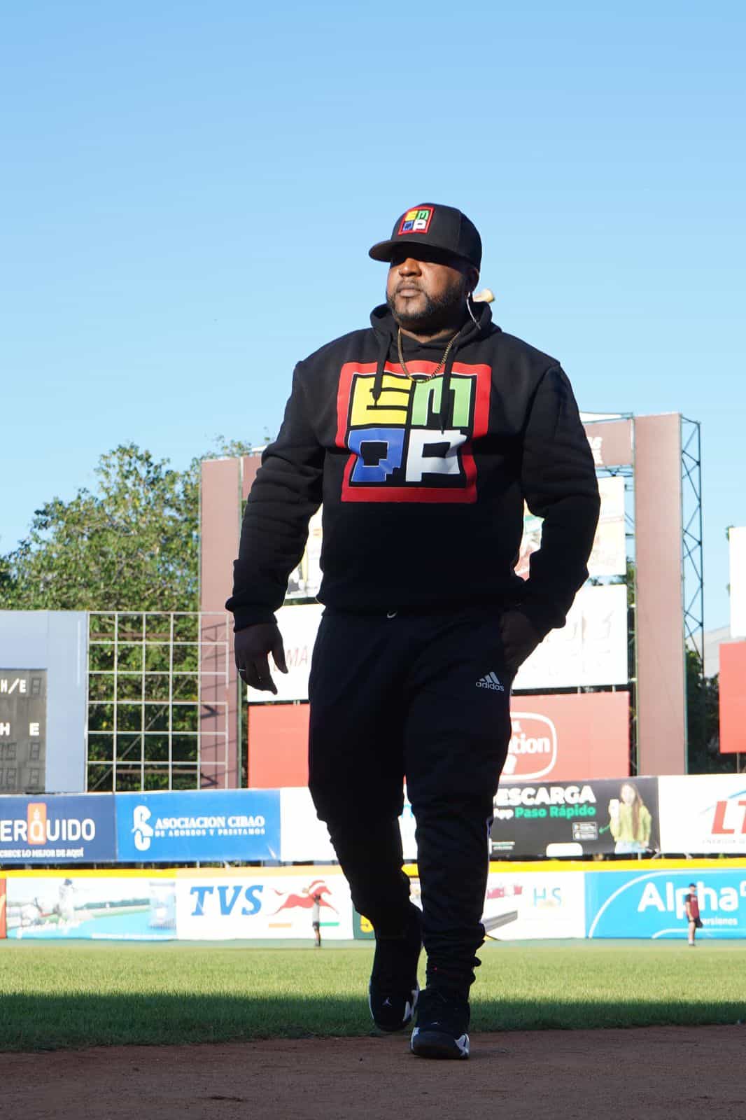 Jonathan Alfonso Núñez (DJ Tito Power), disc-jockey de los Gigantes del Cibao.