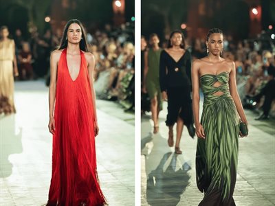 Las modelos dominicanas en desfile Pre-Fall 2026 Óscar de la Renta