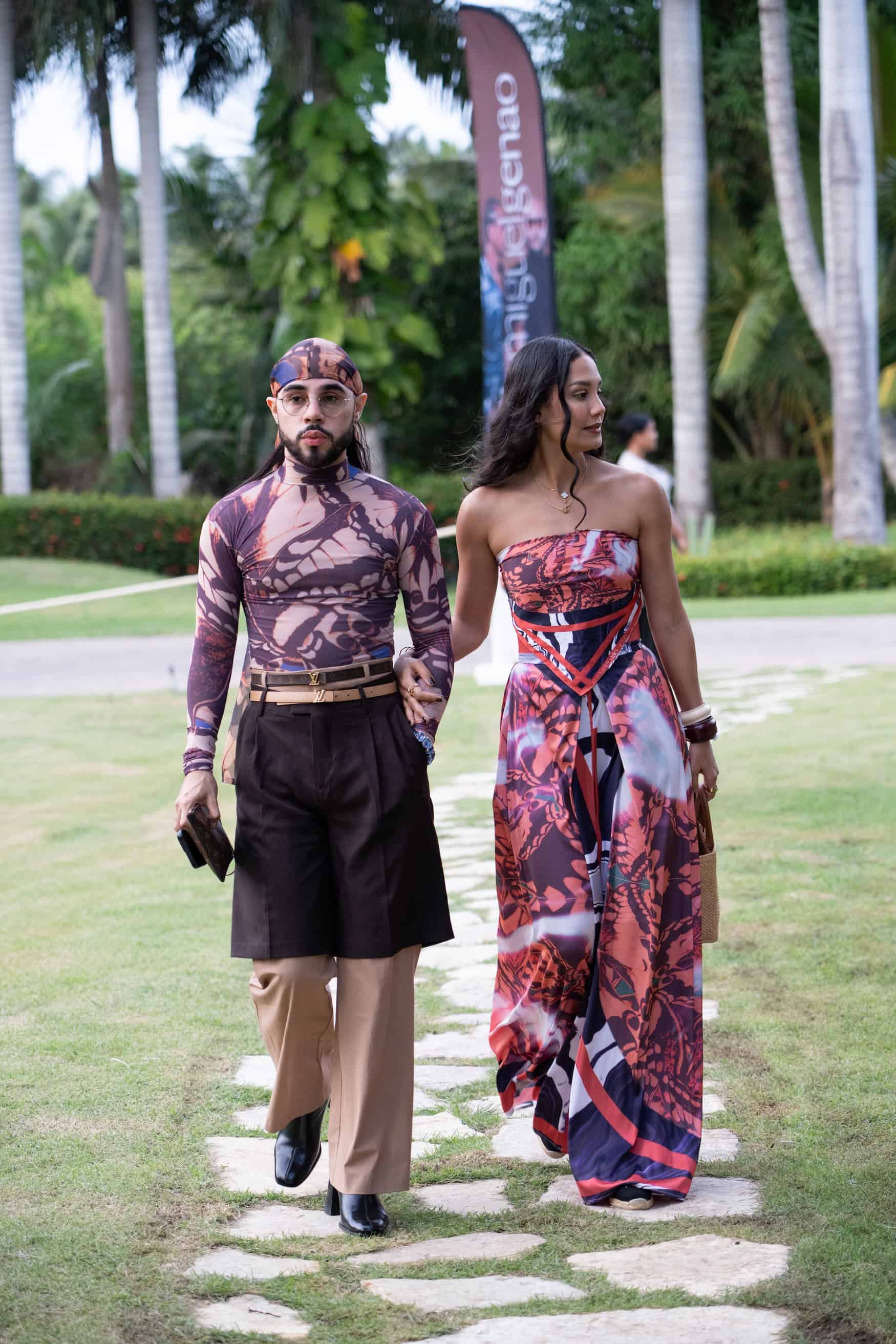 Eddy Gómez y Dominique Cordero.