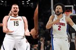 Nikola Jokic y Cade Cunningham, elegidos jugadores del mes en la NBA
