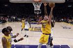 Los Lakers descartan su cancha especial de la Copa NBA por riesgo de resbalones