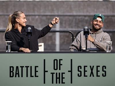 Tenis: "Batallas de los Sexos" en el tenis antes del Sabalenka-Kyrgios