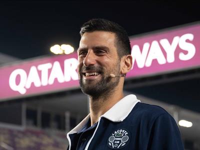 Tenis: Djokovic, primer galardonado con el Globe Sports Award