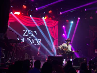 Zeo Muñoz regresa al Hard Rock Café con un gran concierto